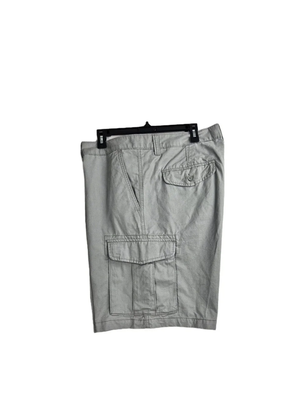 Roundtree Yorke Mens Shorts Size 42 Classic Fit Gray Cargo 9